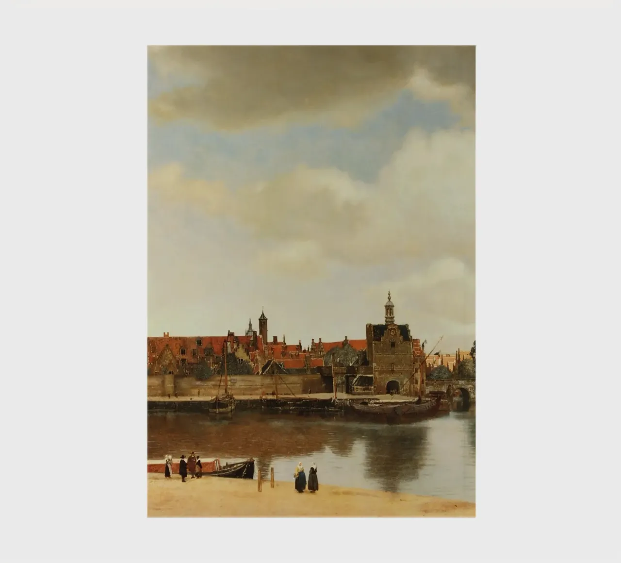 Vermeer - Vue de Delft carnet de notes de ARTOTHEK