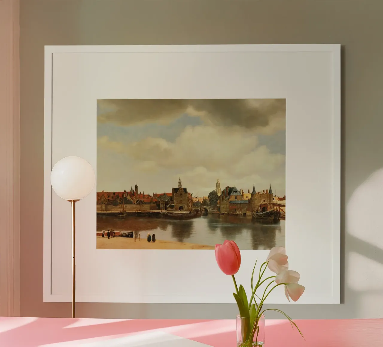 Vermeer - Vue de Delft hahnemühle de ARTOTHEK