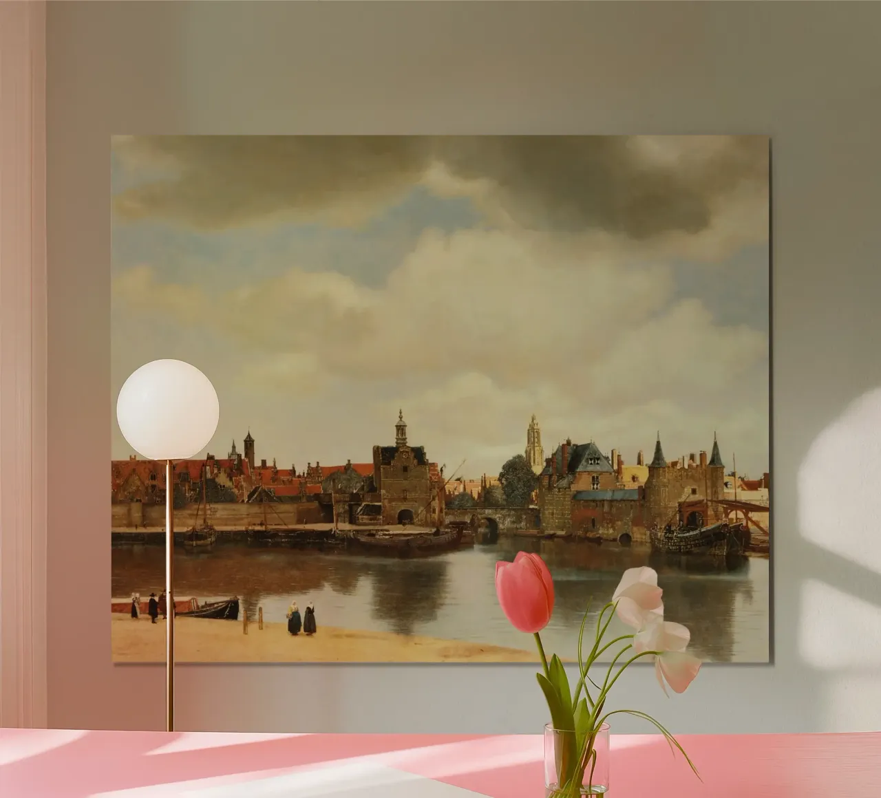 Vermeer - Vue de Delft hahnemühle de ARTOTHEK