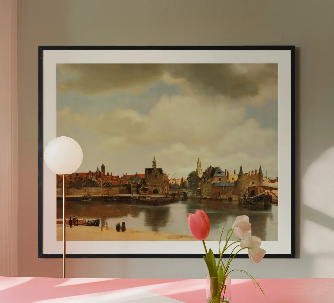Vermeer - Vue de Delft hahnemühle de ARTOTHEK