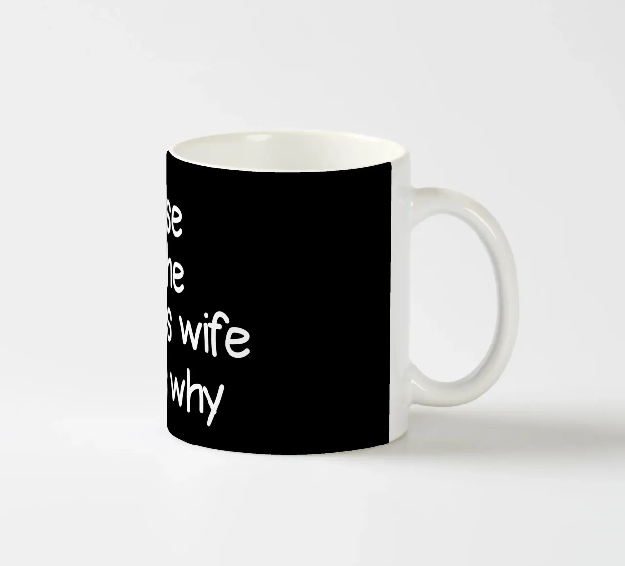 because I'm the coach's wife that's why ceramic mug by happieeagle