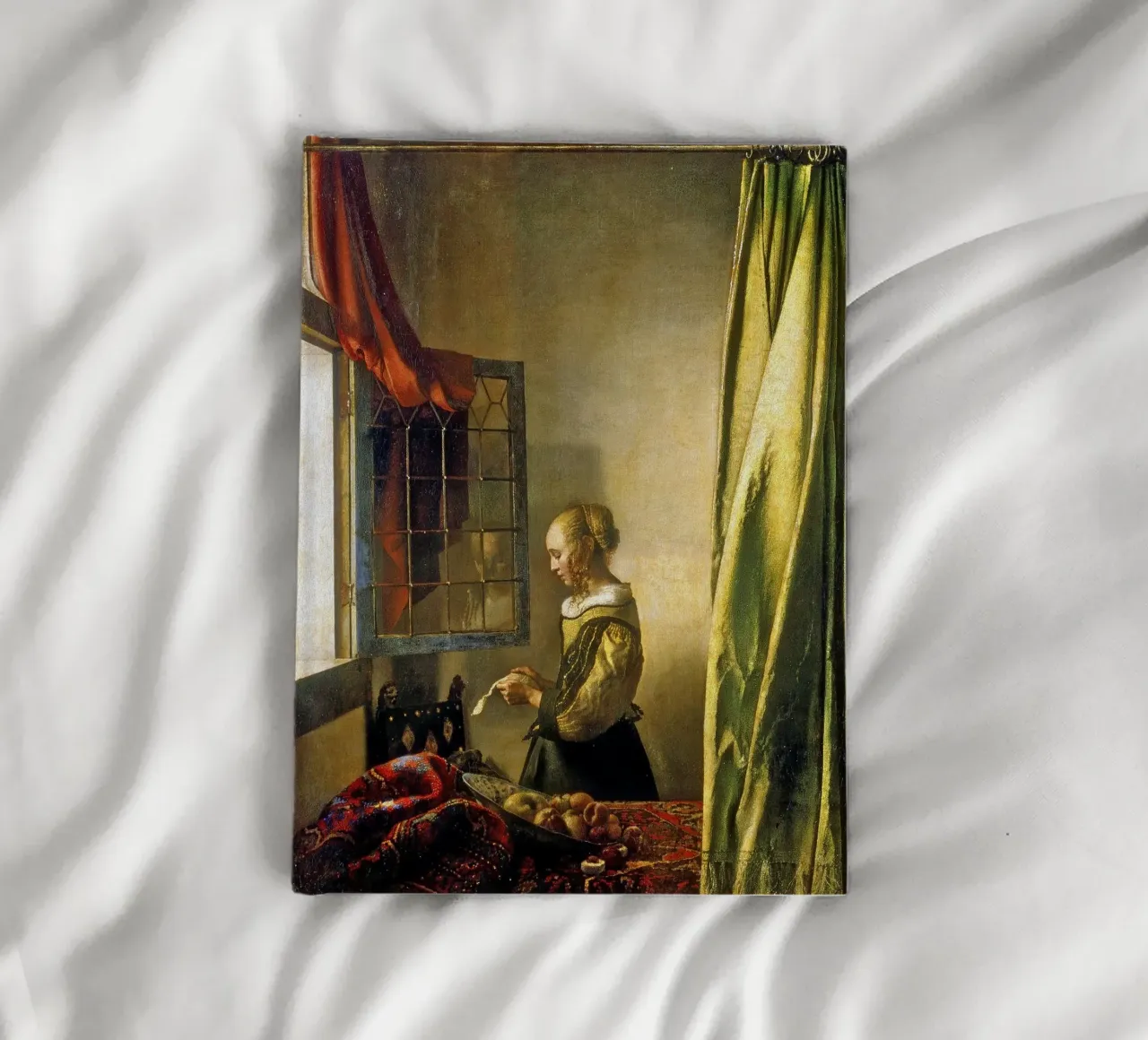 Vermeer - Girl at a Window Reading a Letter notebook by ARTOTHEK
