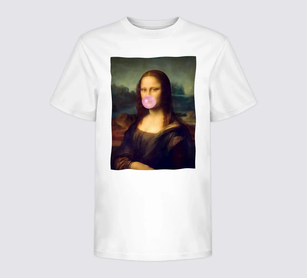 Gomme à mâcher Mona Lisa t-shirt enfant de Taudalpoi
