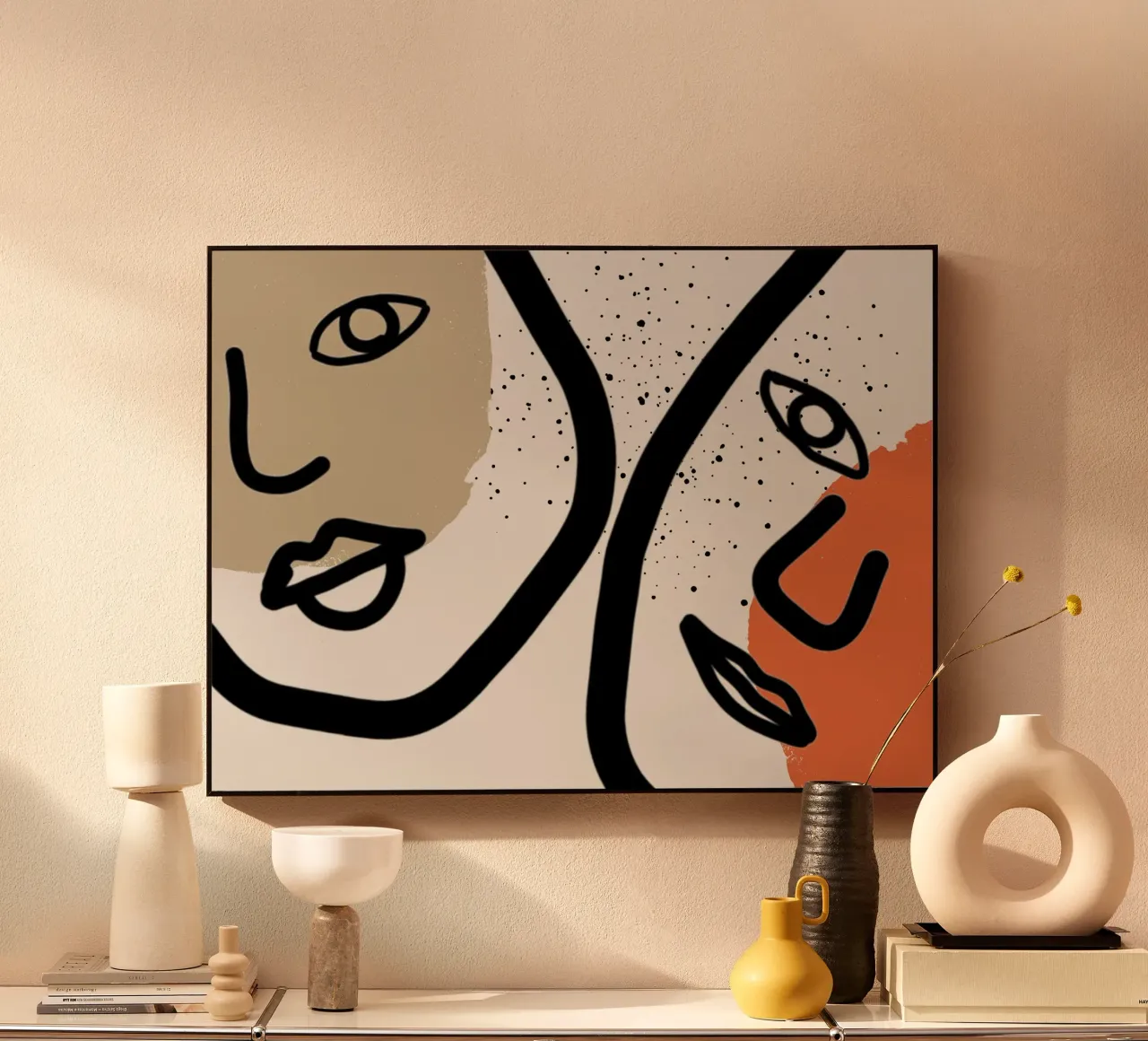 African men plexiglass da Mathudace Créas