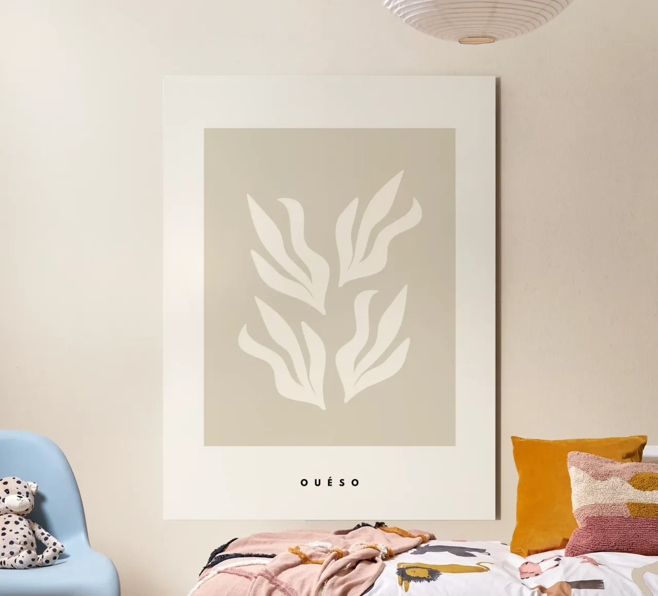 Oueso Flowers alu dibond de Mathudace Créas