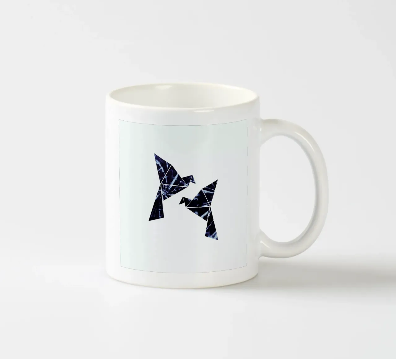 Batik Vögel tazza in ceramica da XOXO Arte