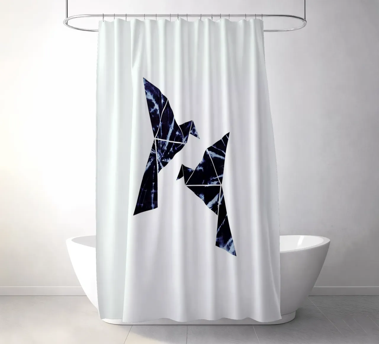 Batik Vögel tenda da doccia da XOXO Arte