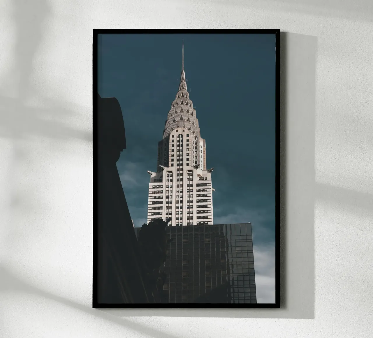l'iconico Chrysler Building carta hahnemühle da fokusfernweh