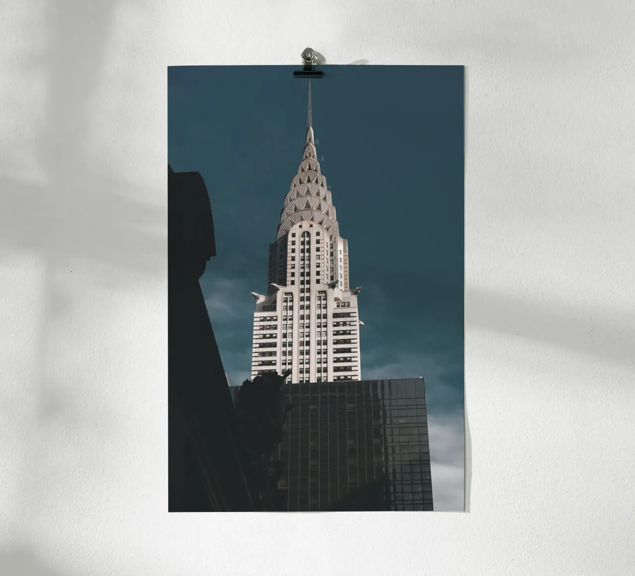 l'iconico Chrysler Building carta hahnemühle da fokusfernweh
