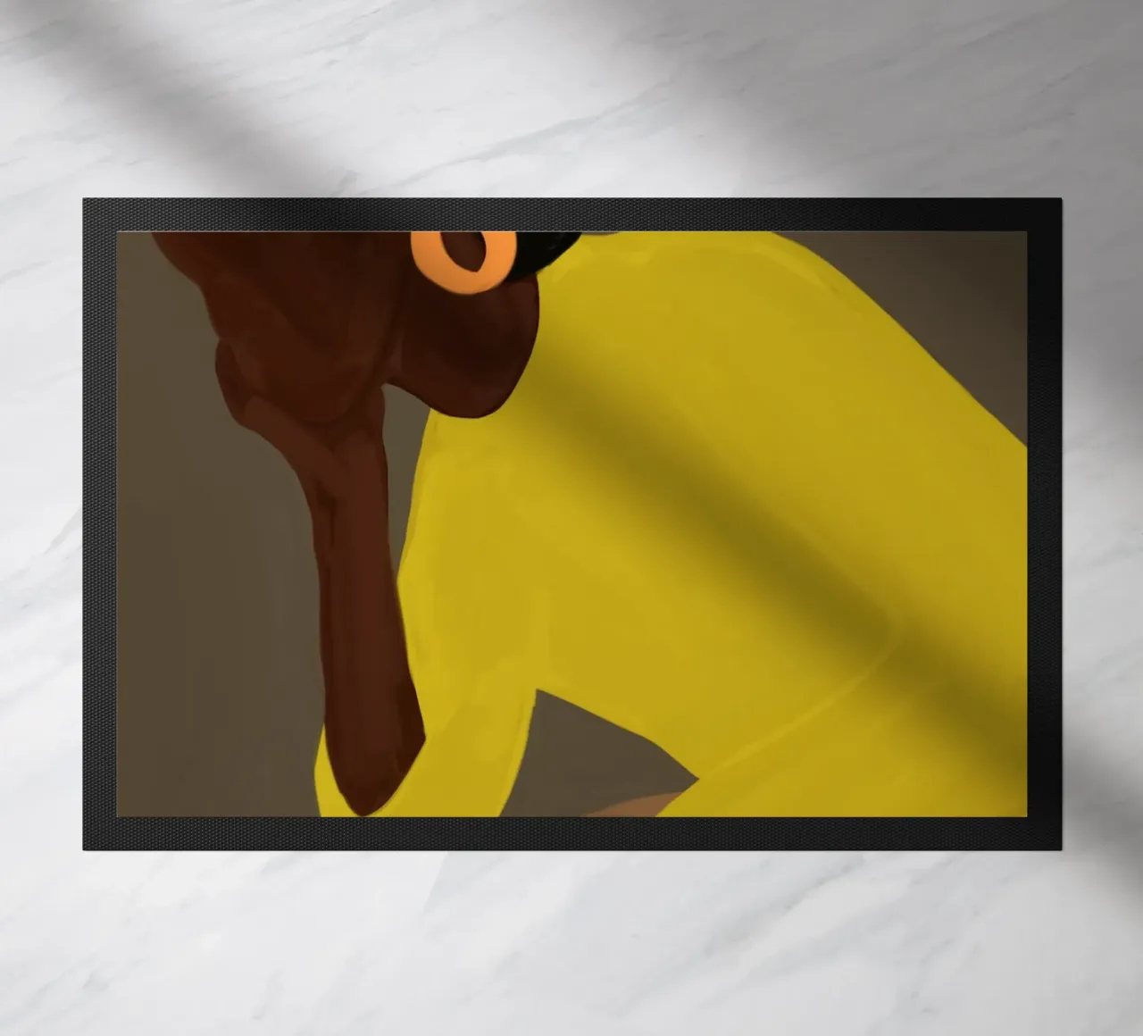 Afro Gora deurmat van Mathudace Créas