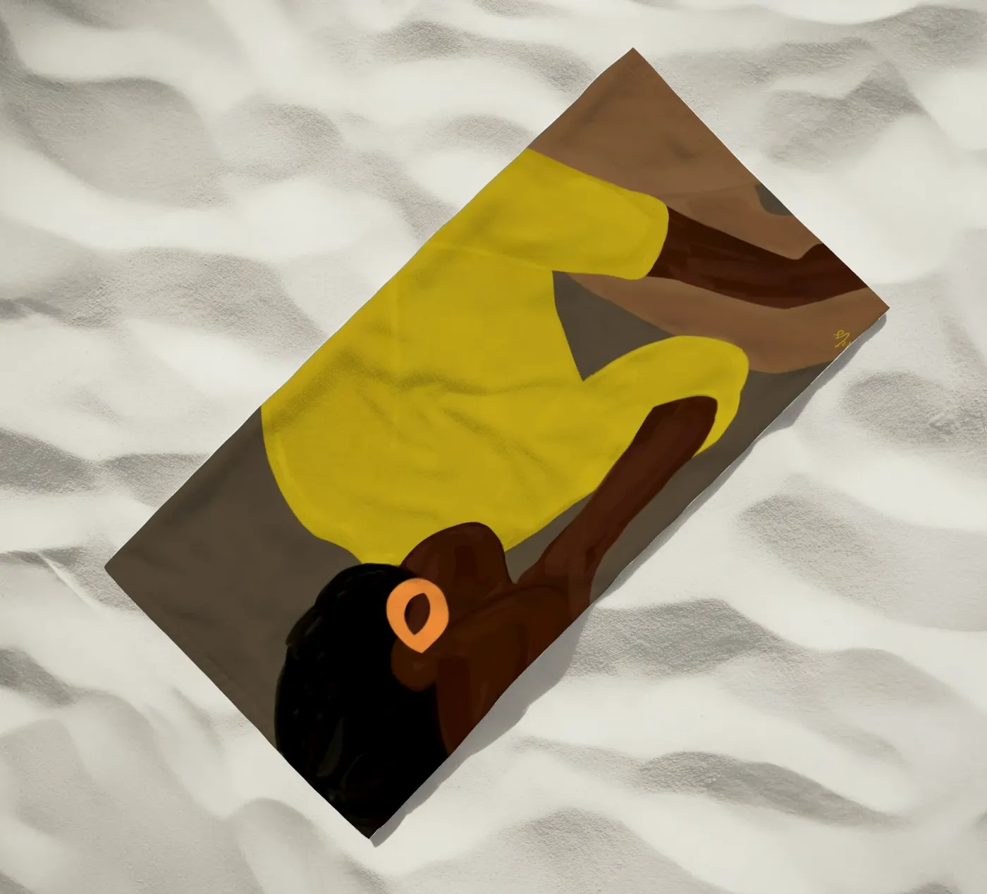 Afro Gora telo mare da Mathudace Créas