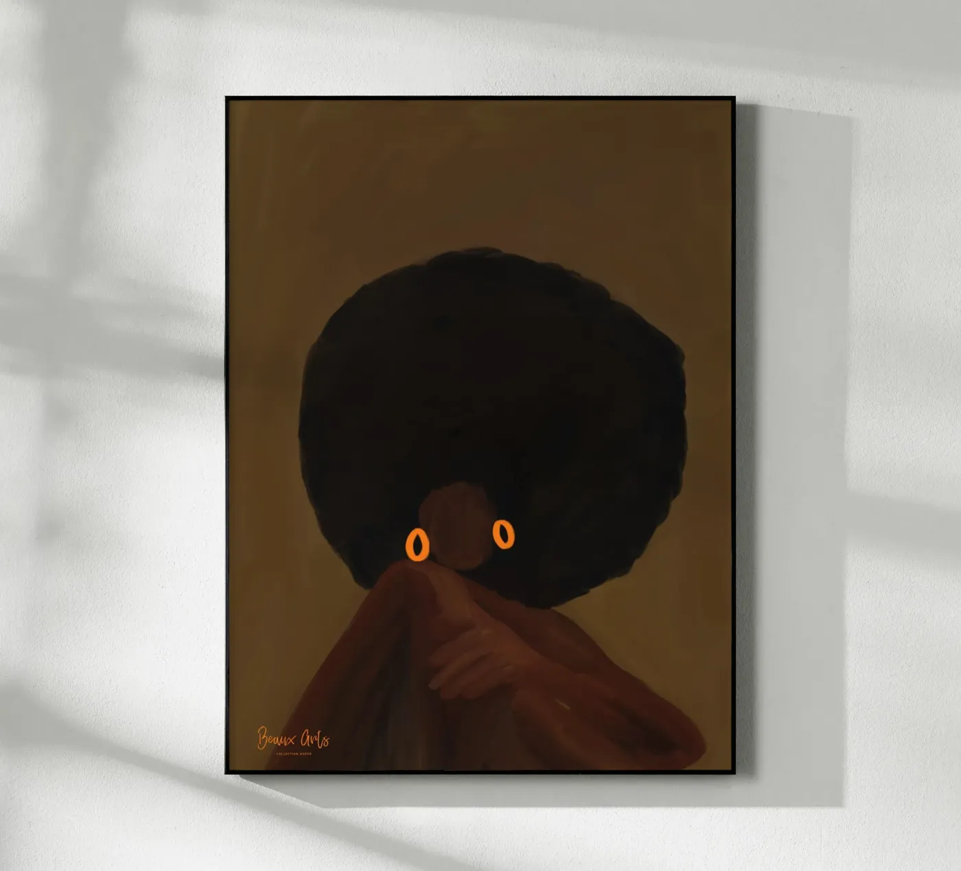Afro Hair plexiglass da Mathudace Créas