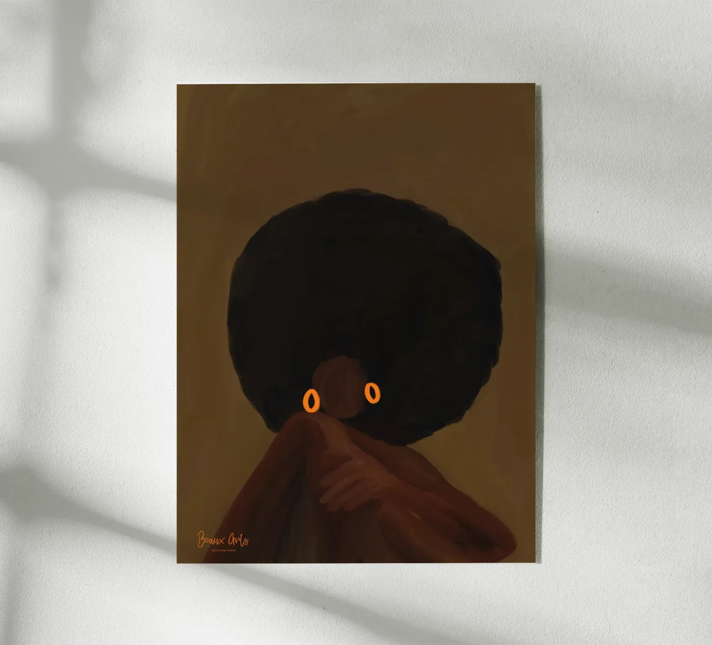 Afro Hair plexiglass da Mathudace Créas