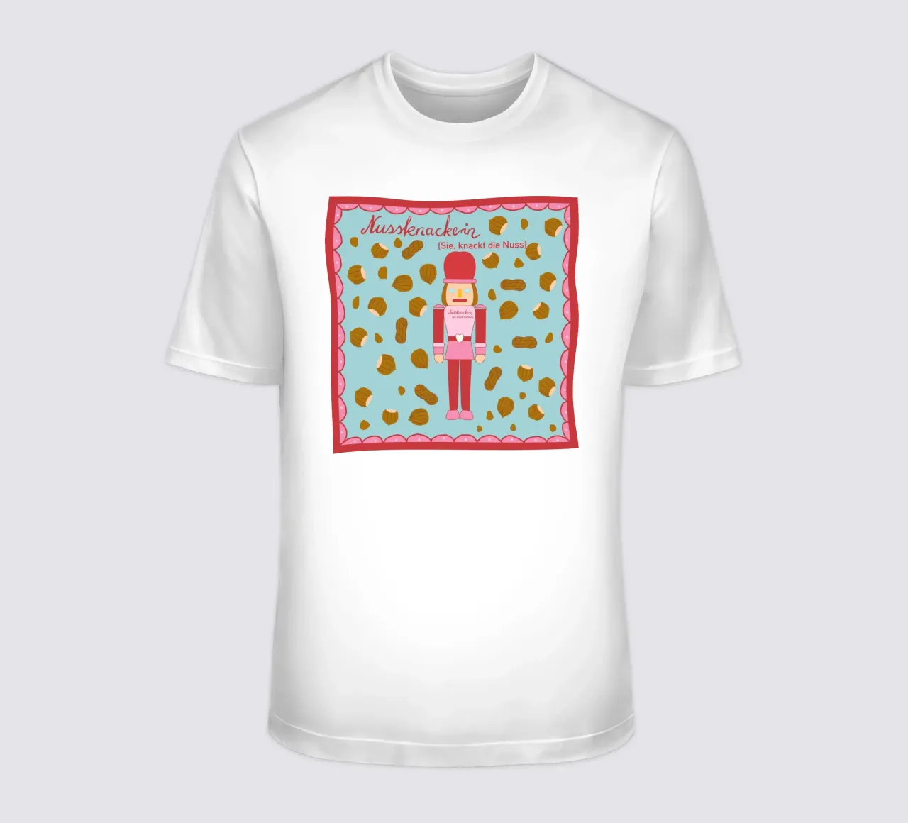 Nussknackerin - Sie, knackt die Nuss t-shirt da Miris bunte Modewelt
