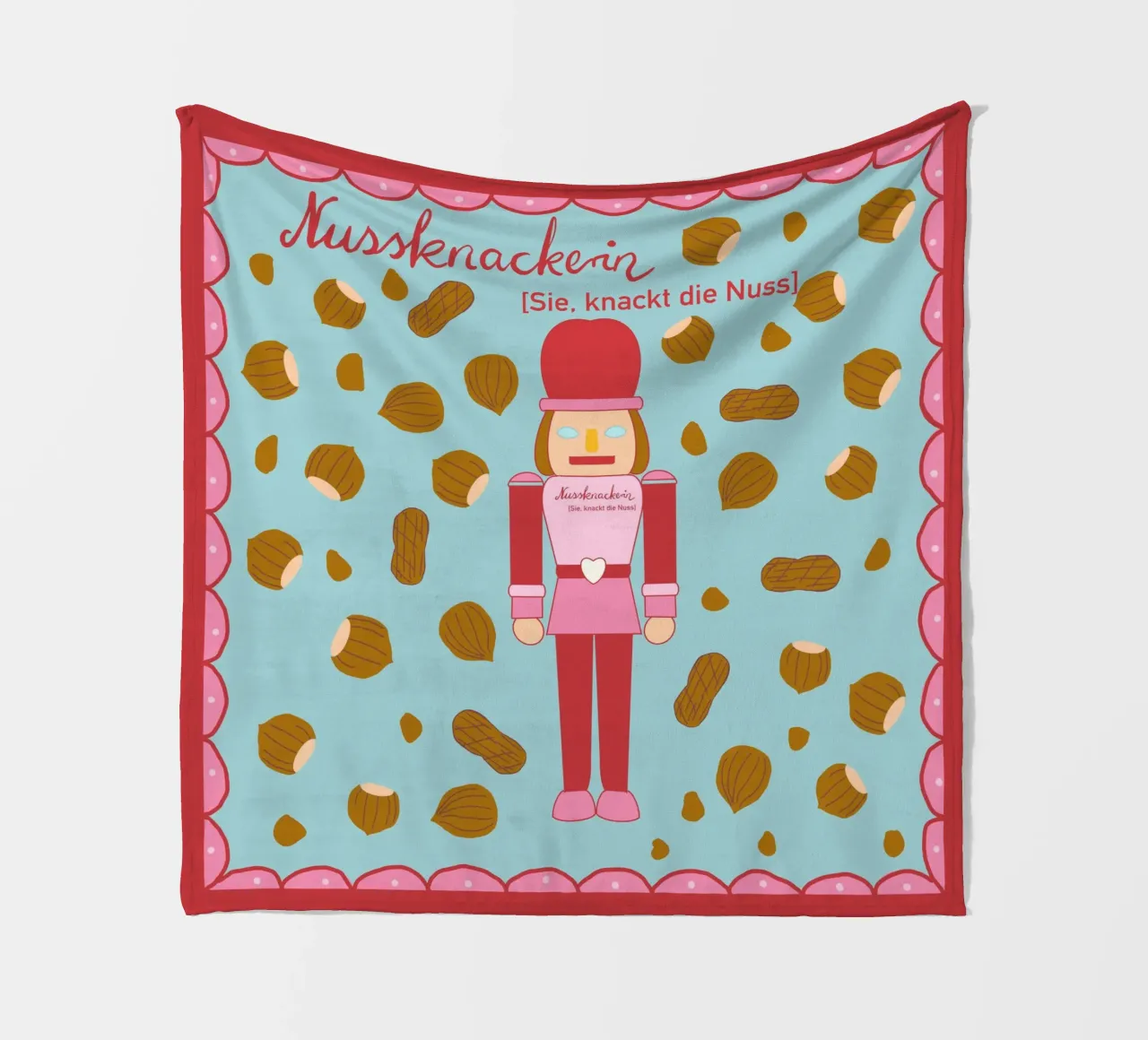 Nussknackerin - Sie, knackt die Nuss coperta in pile da Miris bunte Modewelt