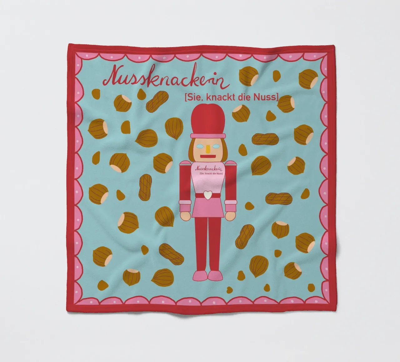 Nussknackerin - Sie, knackt die Nuss coperta in pile da Miris bunte Modewelt