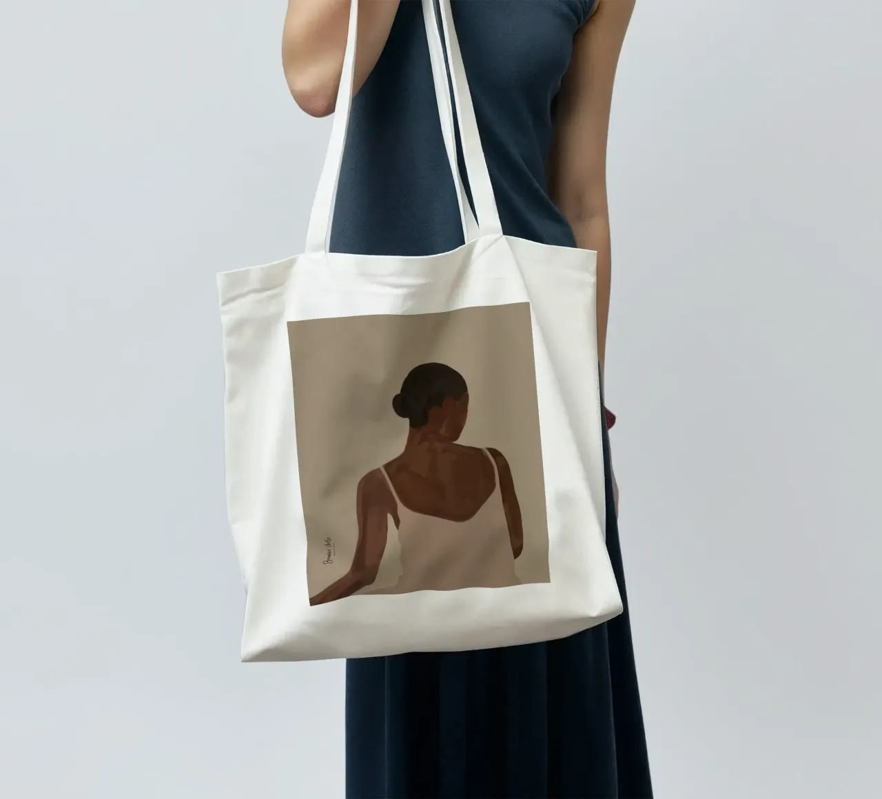 Afro Journey tote bag by Mathudace Créas