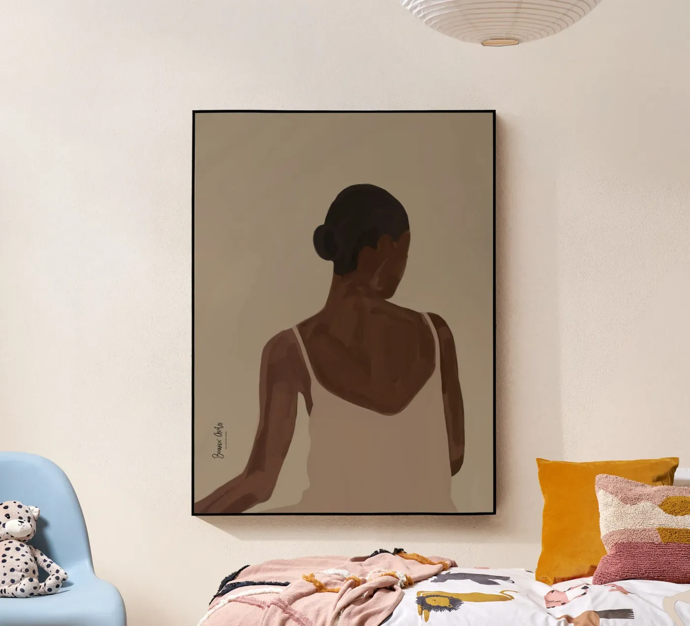 Afro Journey acrylic glass by Mathudace Créas