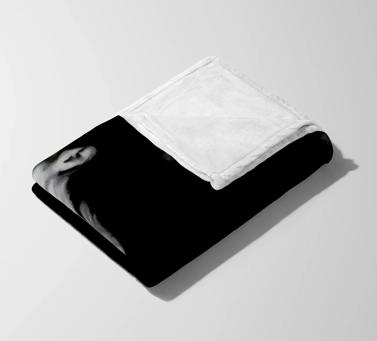 Young Angel fleece blanket by Sophie Etchart