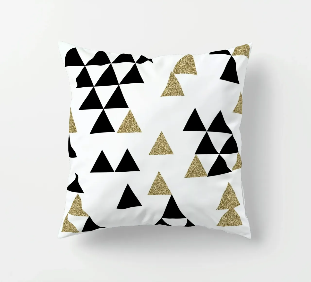 Triangle Town decorative cushion by Charlotte Winter