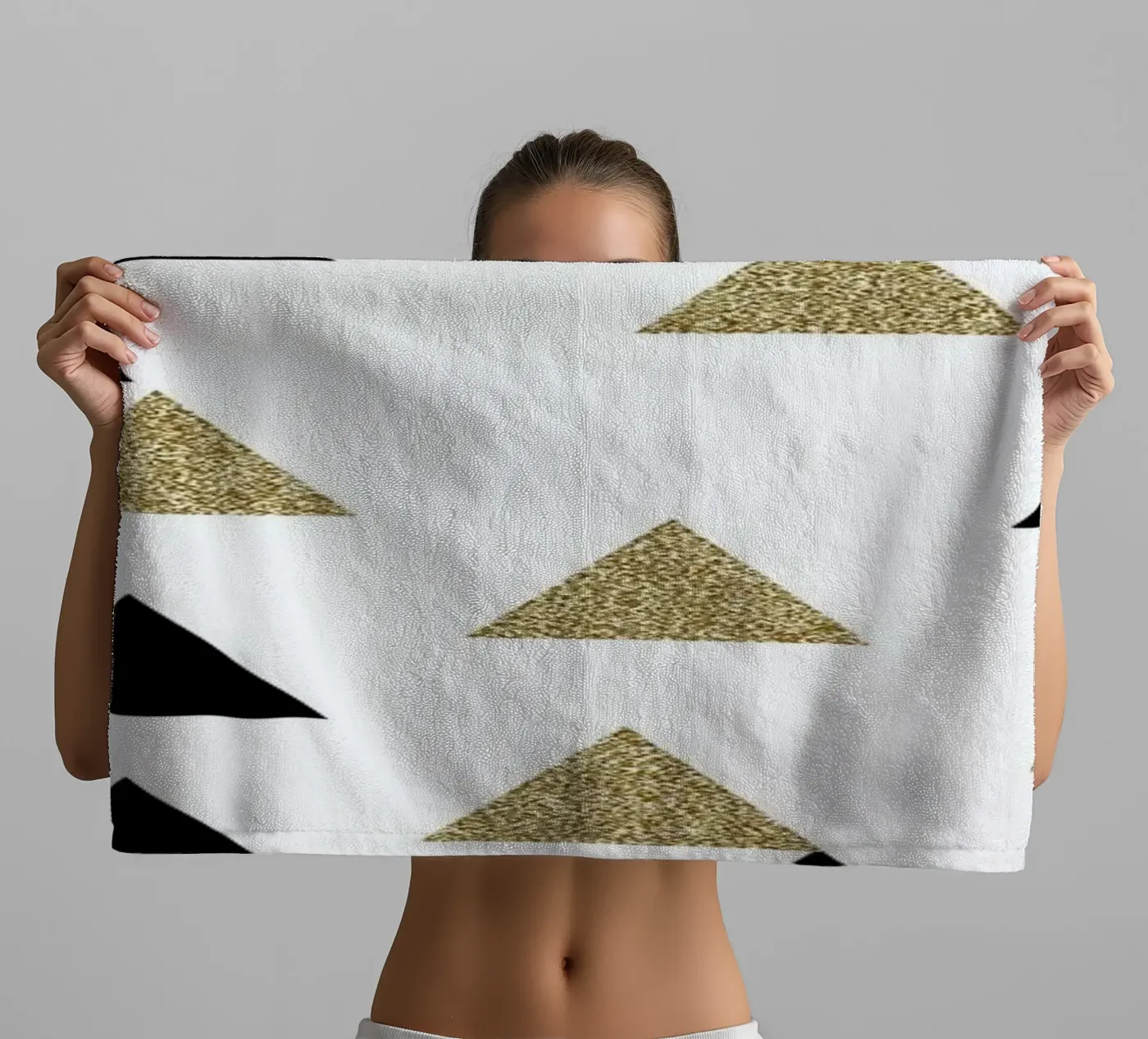 Triangle Town badhanddoek van Charlotte Winter