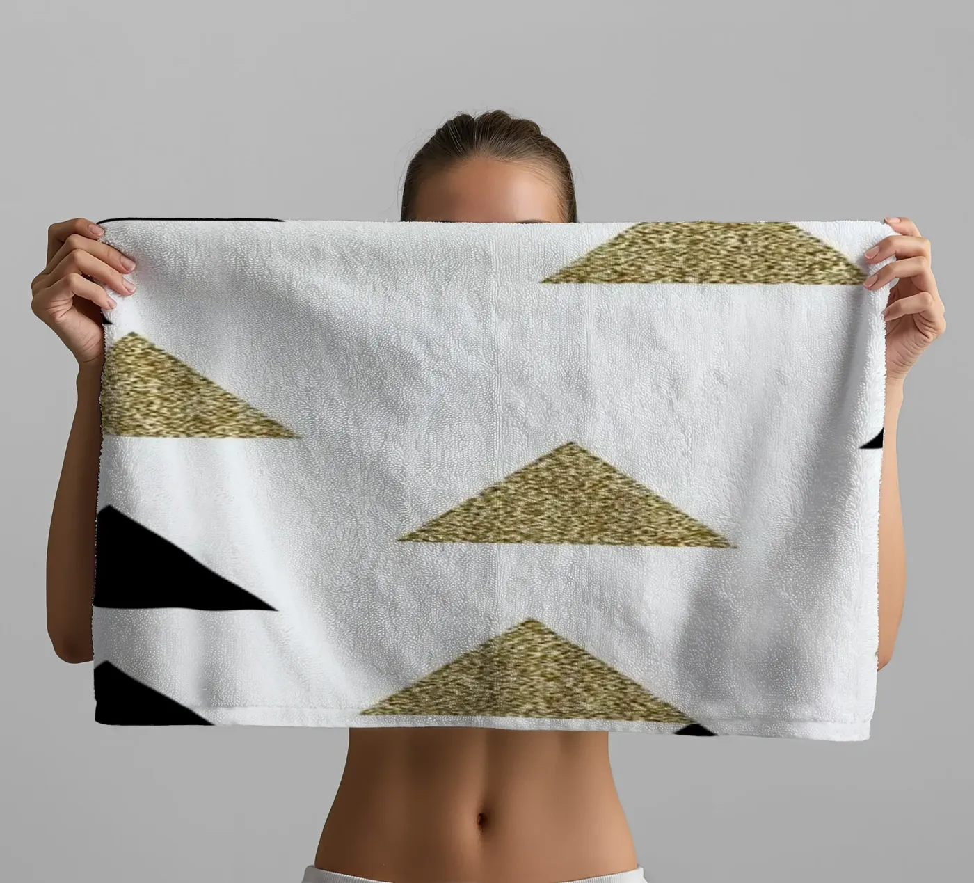 Triangle Town badhanddoek van Charlotte Winter