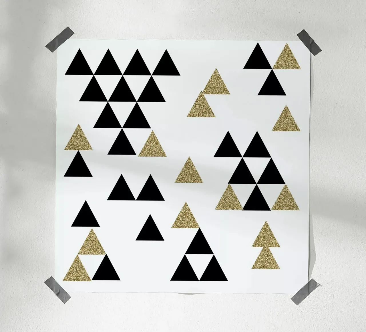 Triangle Town hahnemühle by Charlotte Winter