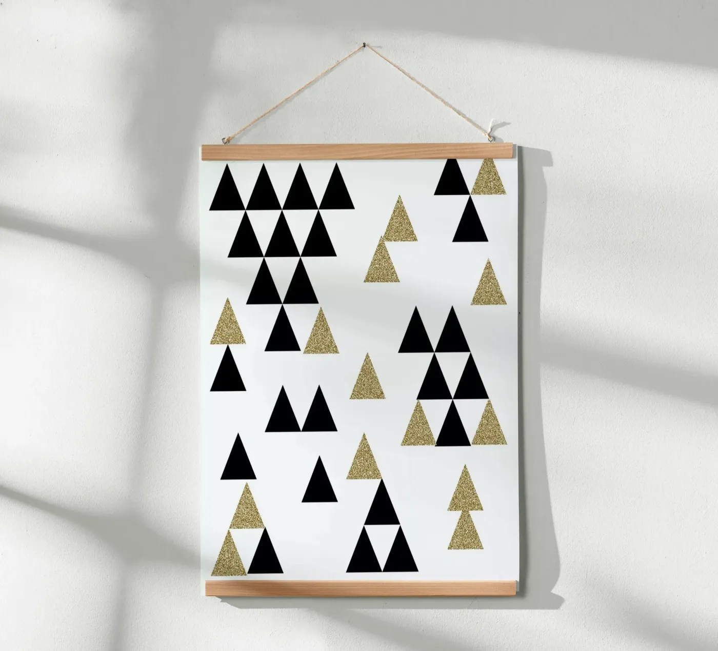 Triangle Town Poster von Charlotte Winter