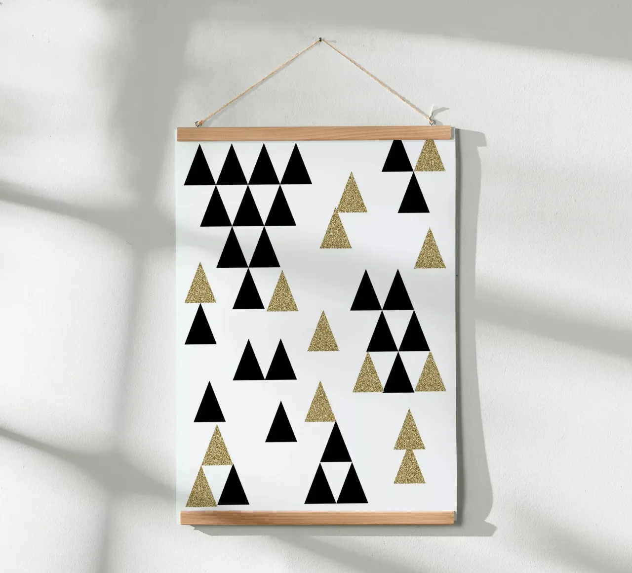 Triangle Town poster van Charlotte Winter