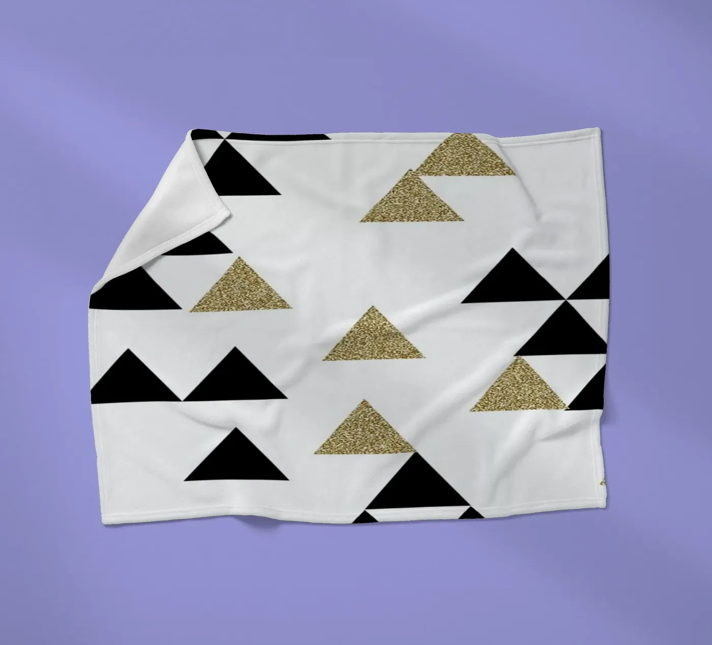 Triangle Town fleecedeken van Charlotte Winter