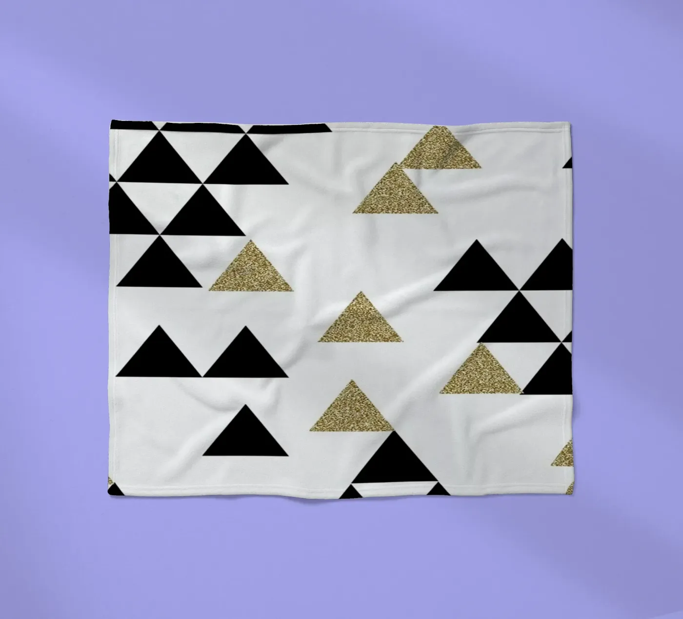 Triangle Town fleecedeken van Charlotte Winter