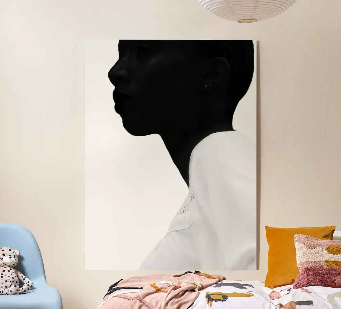 Afro Tapestry plexiglas de Mathudace Créas