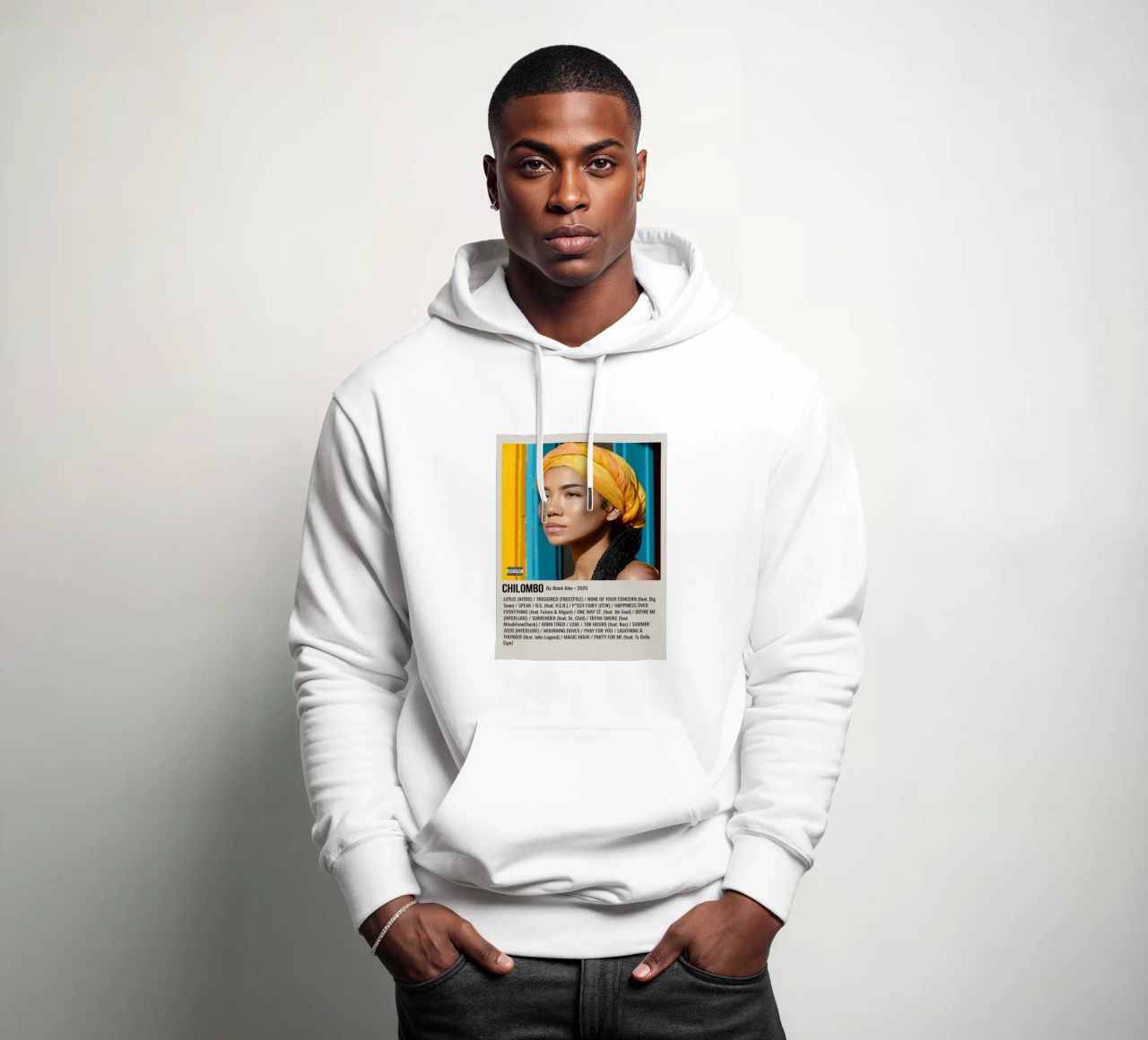 CHILOMBO By Jhené Aiko - 2020 felpa con cappuccio da SoundStudio