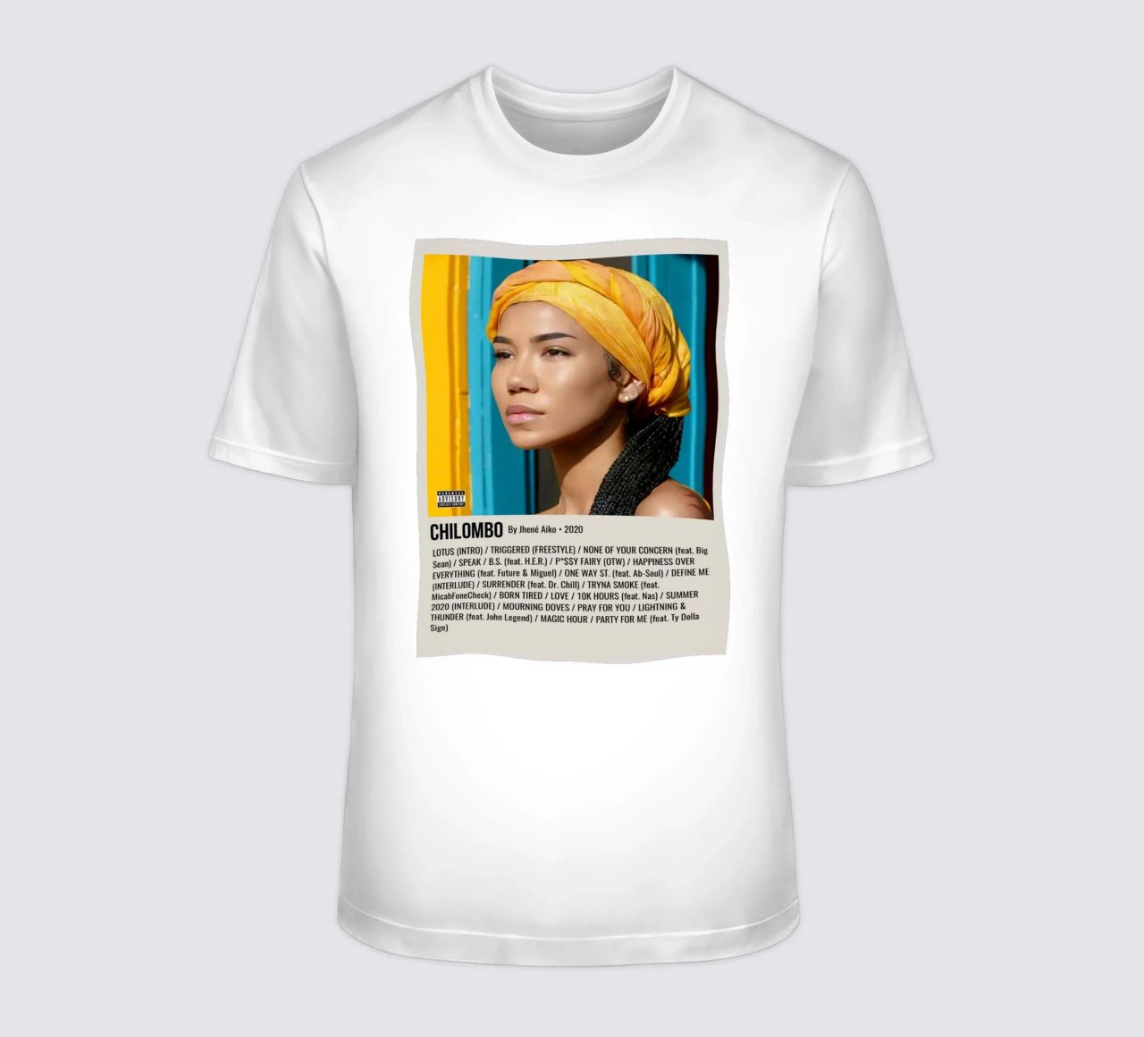 CHILOMBO By Jhené Aiko - 2020 t-shirt da SoundStudio