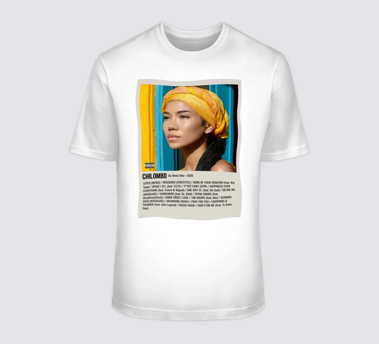 CHILOMBO By Jhené Aiko - 2020 t-shirt da SoundStudio