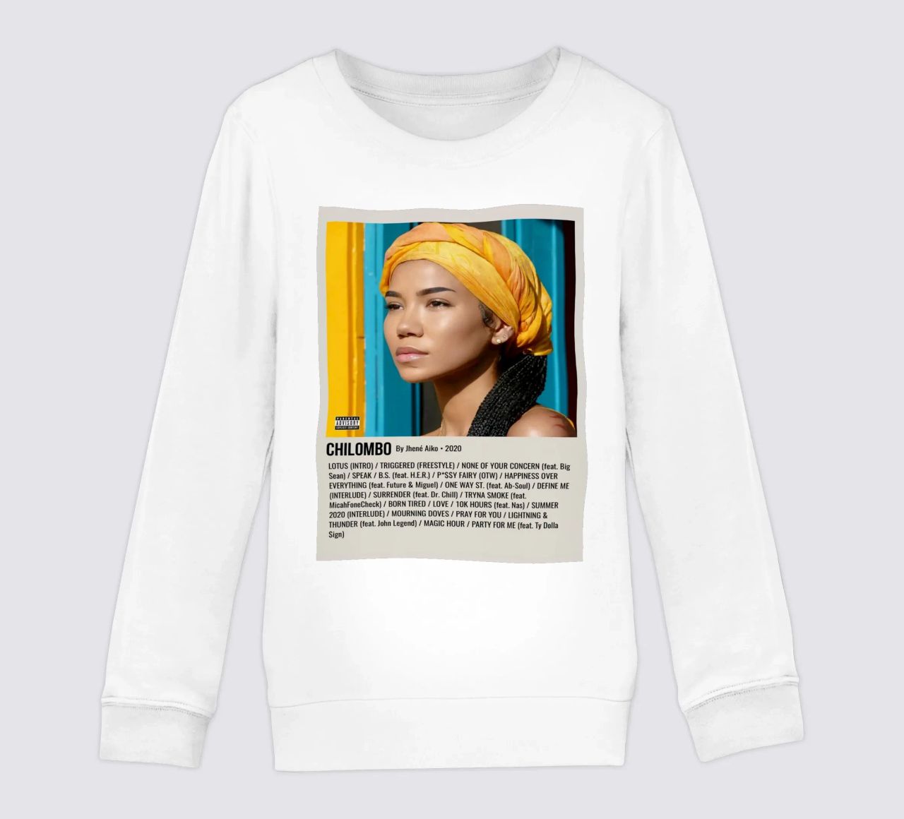 CHILOMBO By Jhené Aiko - 2020 felpa bambino da SoundStudio