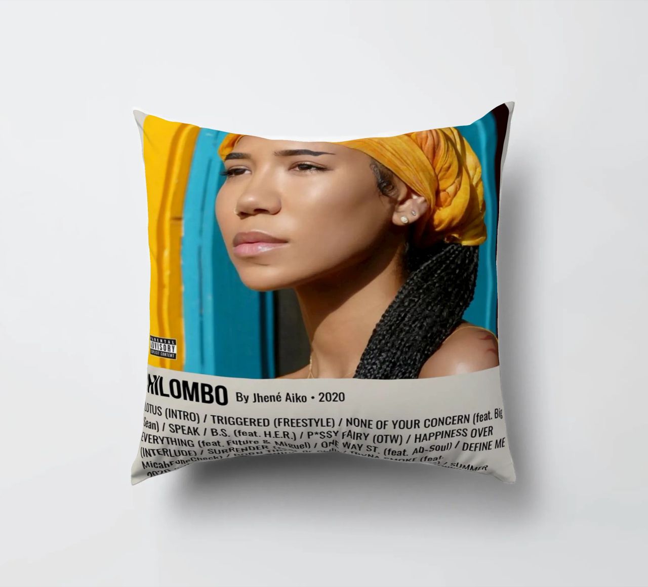 CHILOMBO By Jhené Aiko - 2020 cuscino da SoundStudio