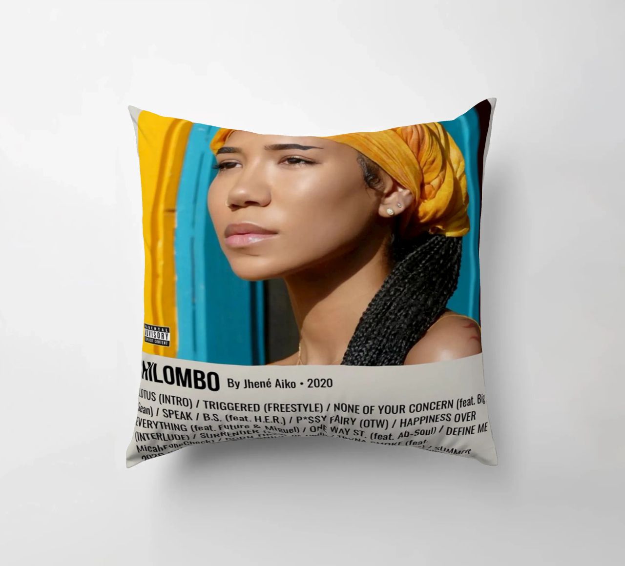 CHILOMBO By Jhené Aiko - 2020 cuscino da SoundStudio