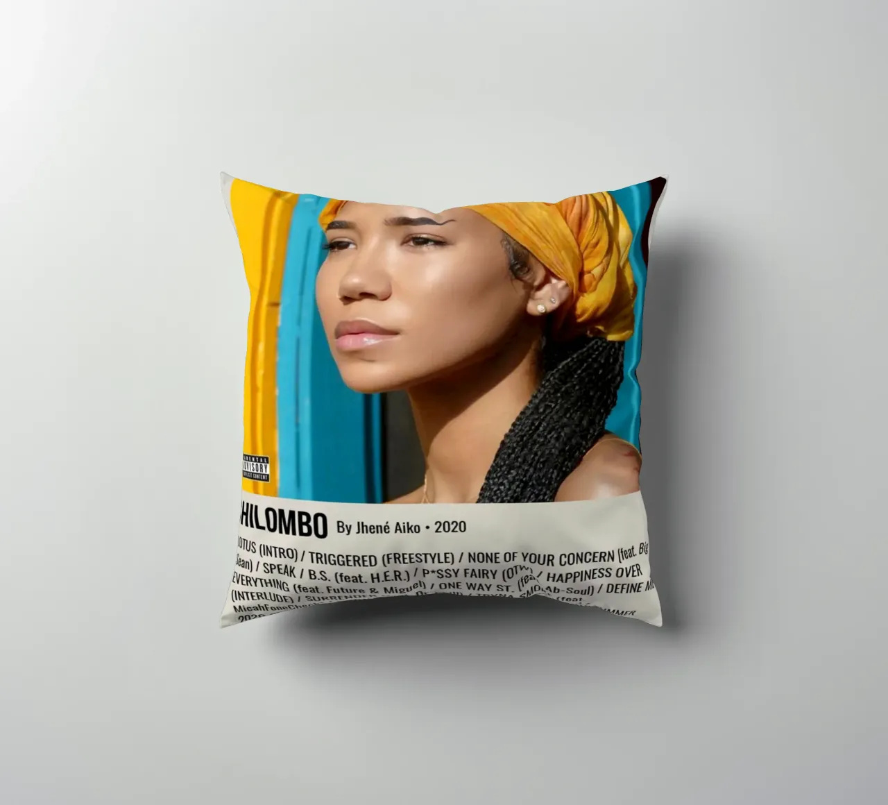 CHILOMBO By Jhené Aiko - 2020 cuscino da SoundStudio