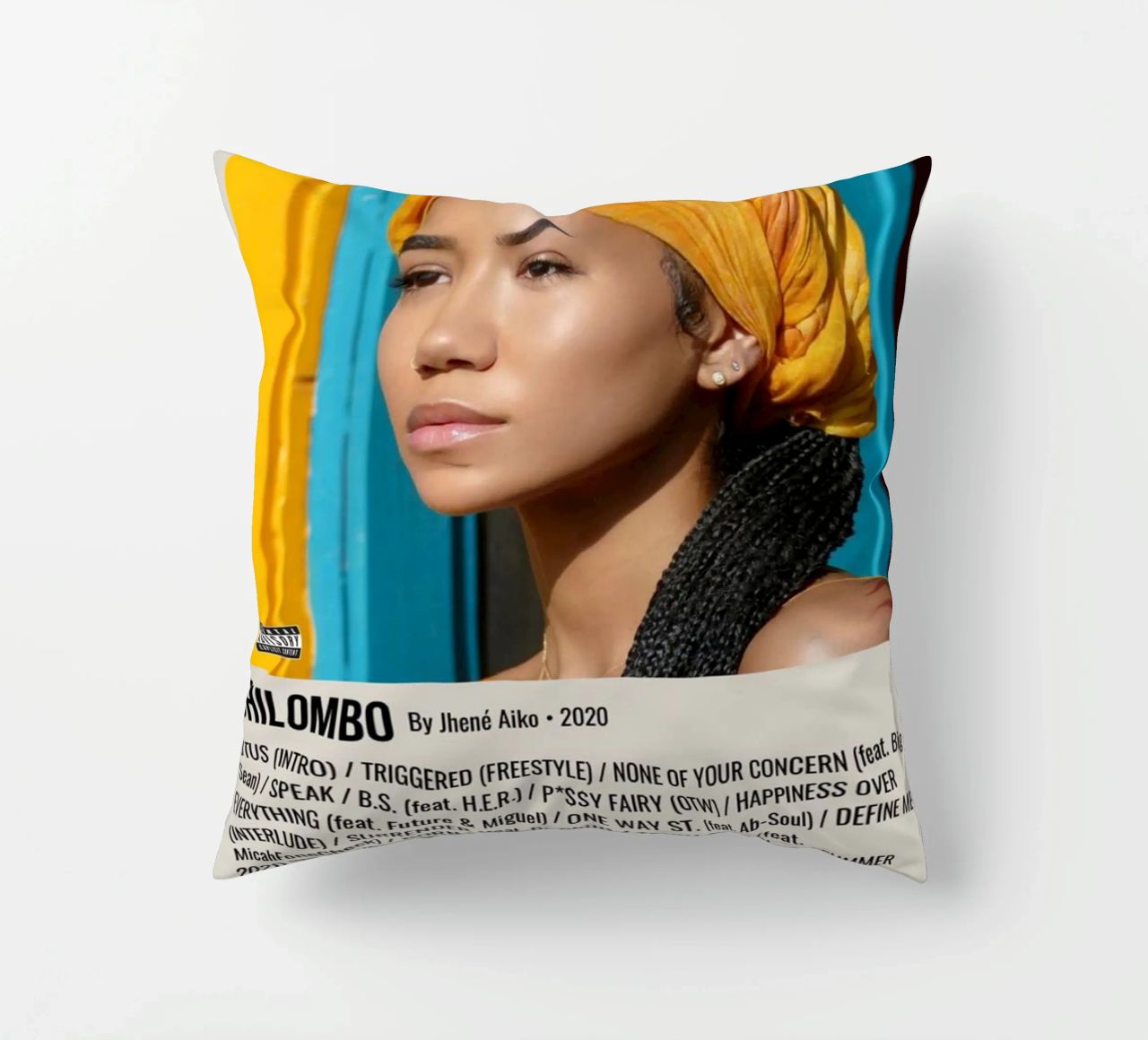 CHILOMBO By Jhené Aiko - 2020 cuscino da SoundStudio