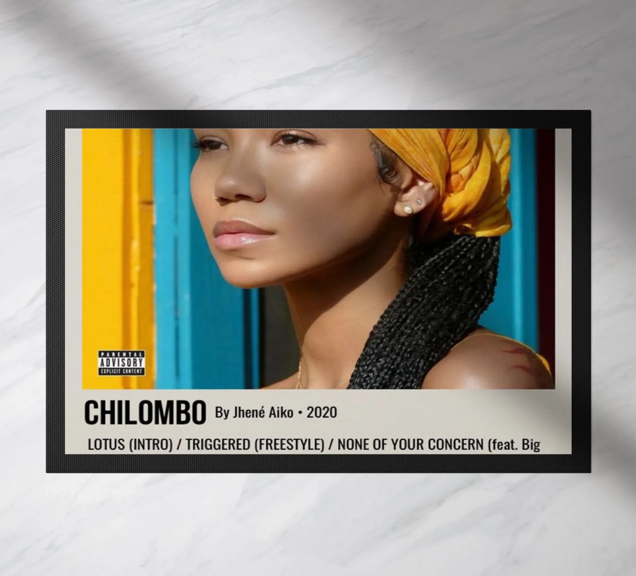 CHILOMBO By Jhené Aiko - 2020 zerbino da SoundStudio