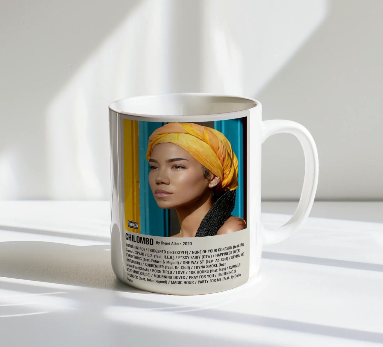 CHILOMBO By Jhené Aiko - 2020 tazza in ceramica da SoundStudio