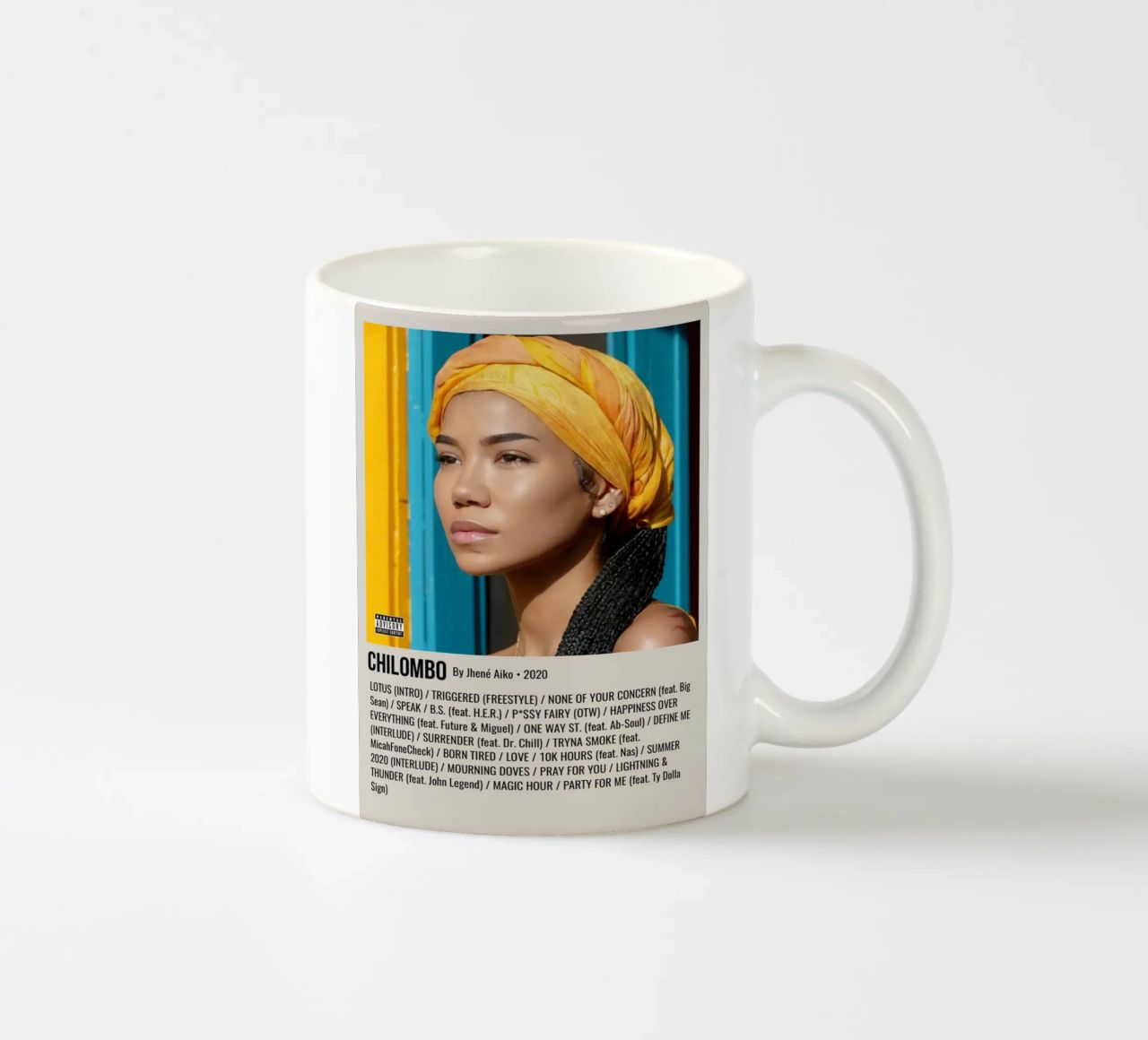CHILOMBO By Jhené Aiko - 2020 tazza in ceramica da SoundStudio