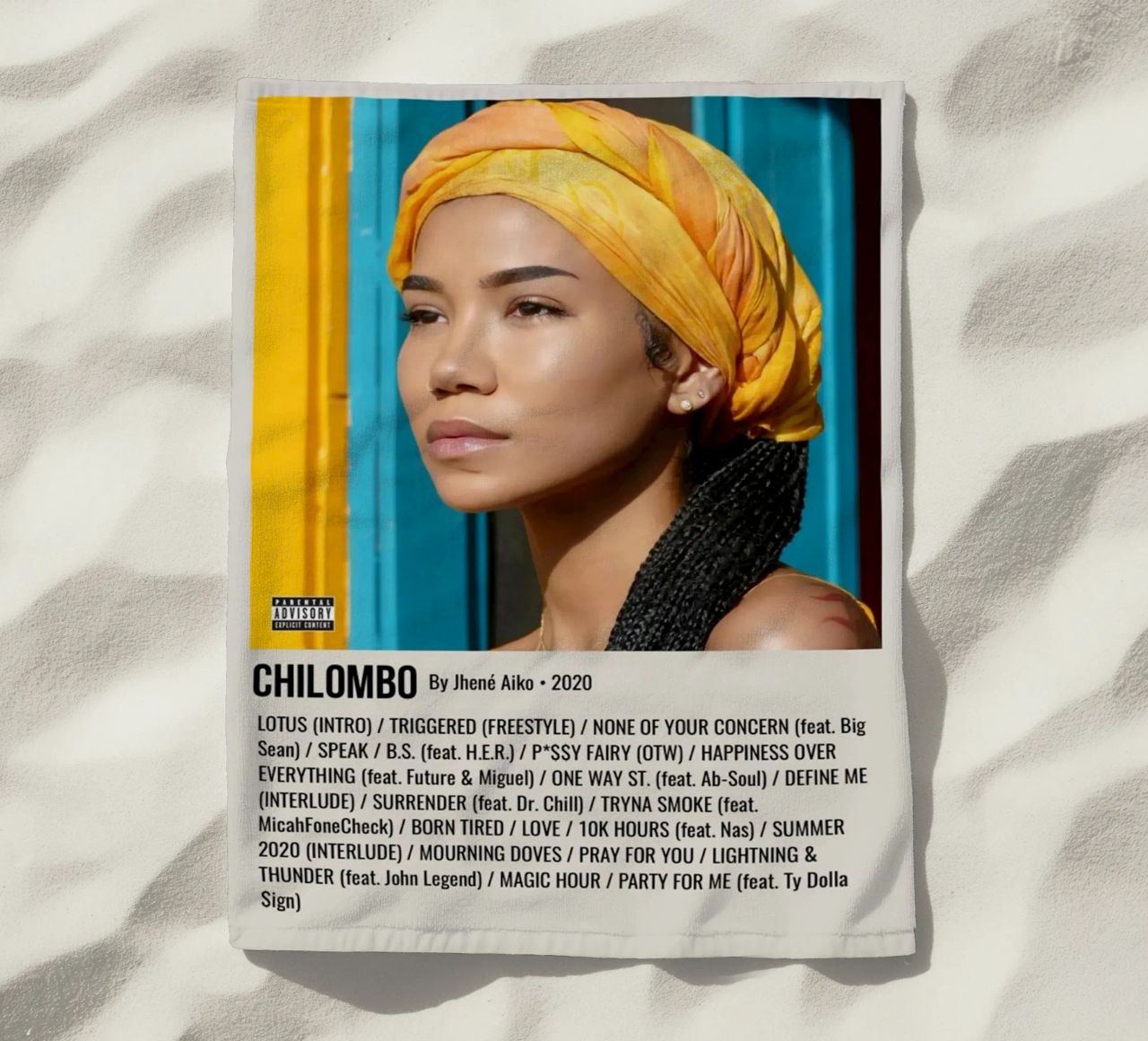 CHILOMBO By Jhené Aiko - 2020 telo mare da SoundStudio
