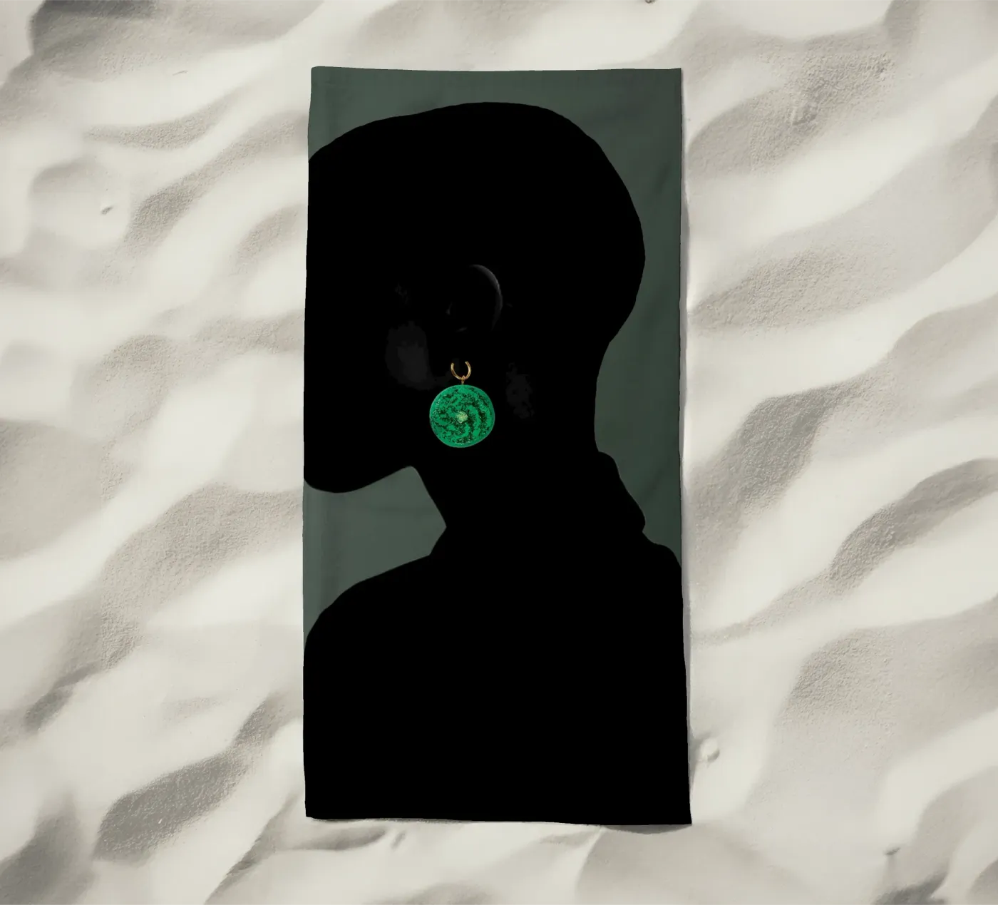 Afro Chronicles Strandtuch von Mathudace Créas
