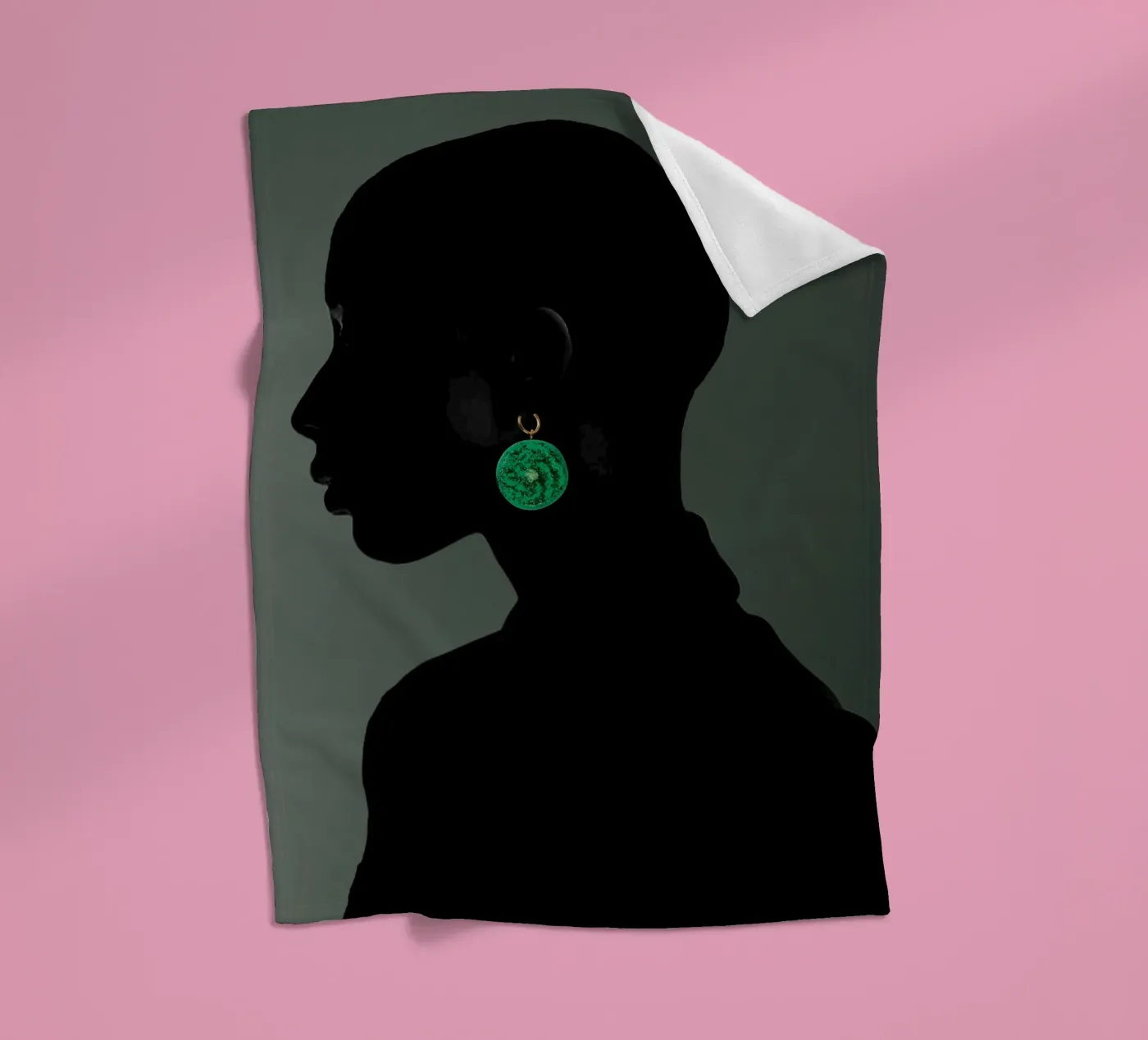 Afro Chronicles fleecedeken van Mathudace Créas