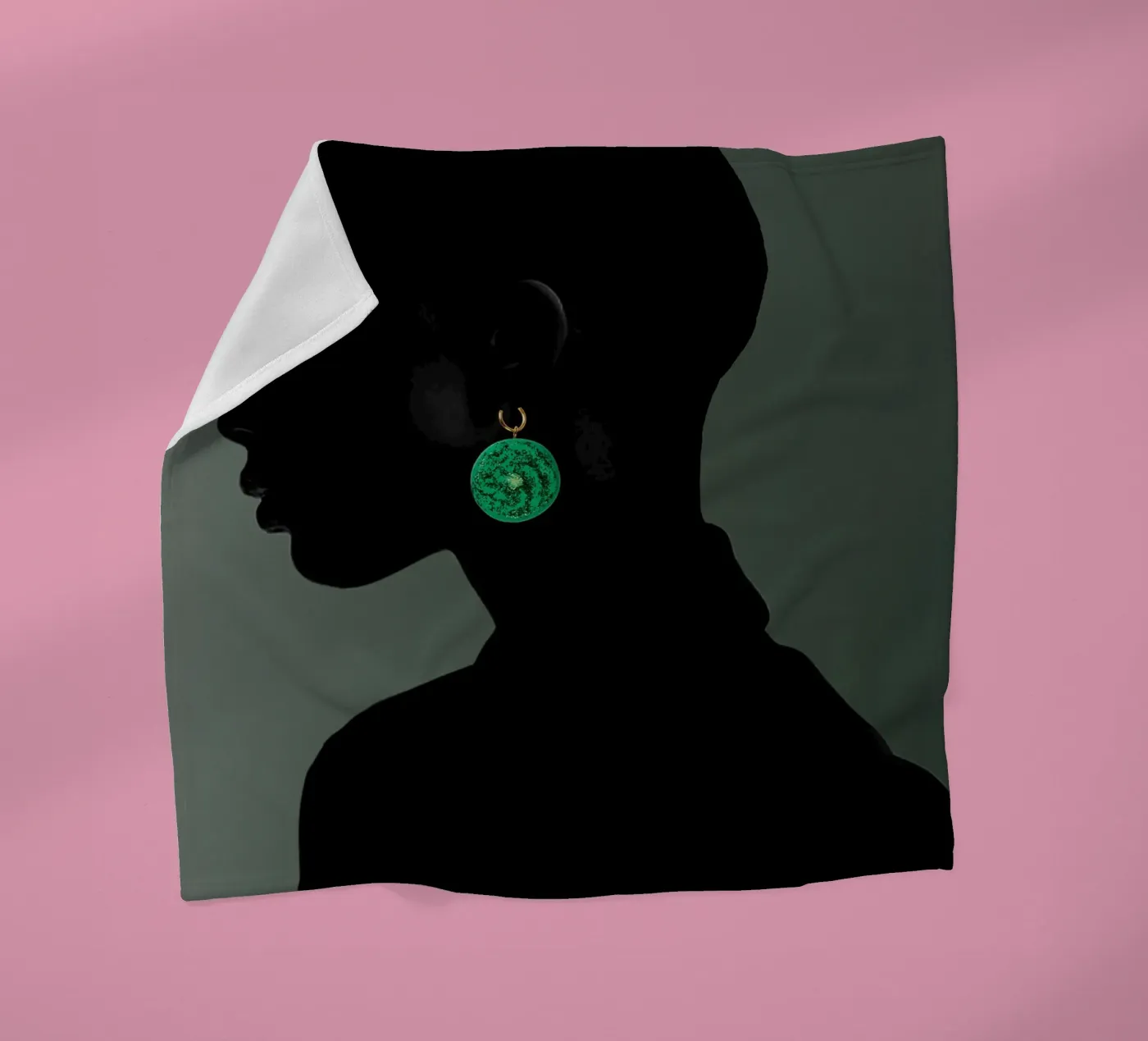 Afro Chronicles fleecedeken van Mathudace Créas