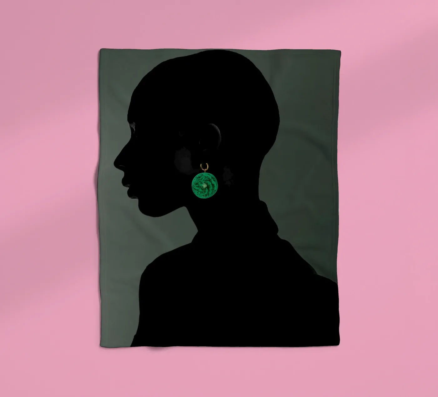 Afro Chronicles fleecedeken van Mathudace Créas