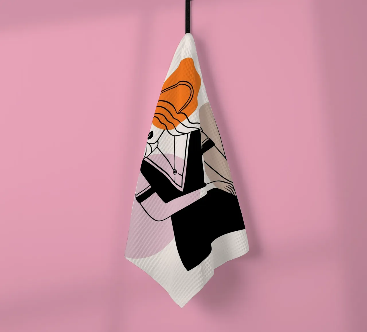 bunt tea towel by Alina