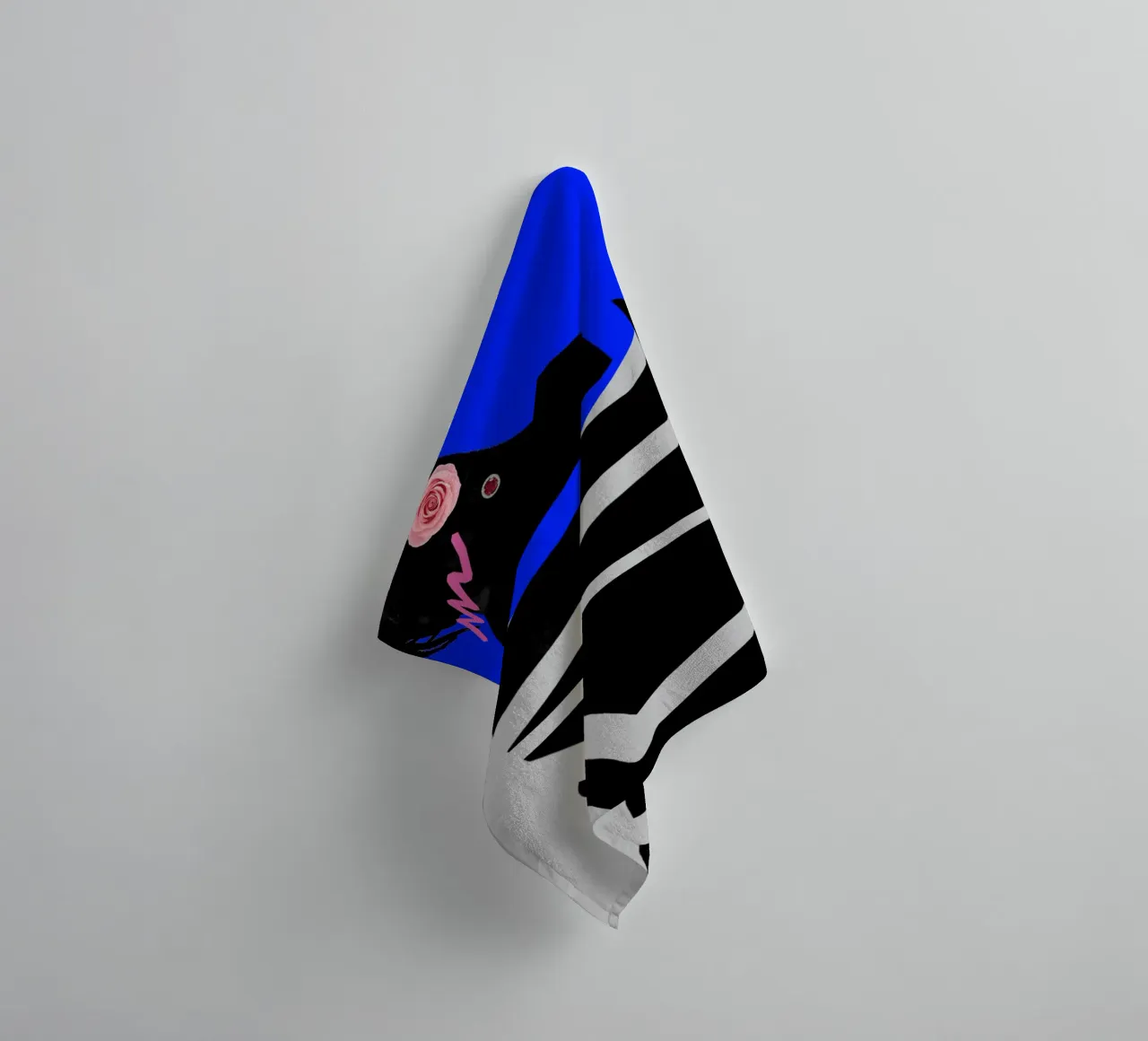 Afro Horizon towel by Mathudace Créas